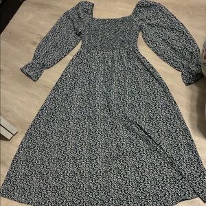 Floral Puff Sleeve Dress